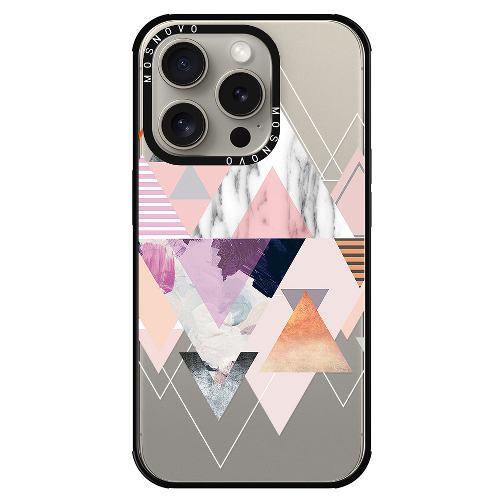 Marble Art Phone Case - iPhone 15 Pro Case - MOSNOVO