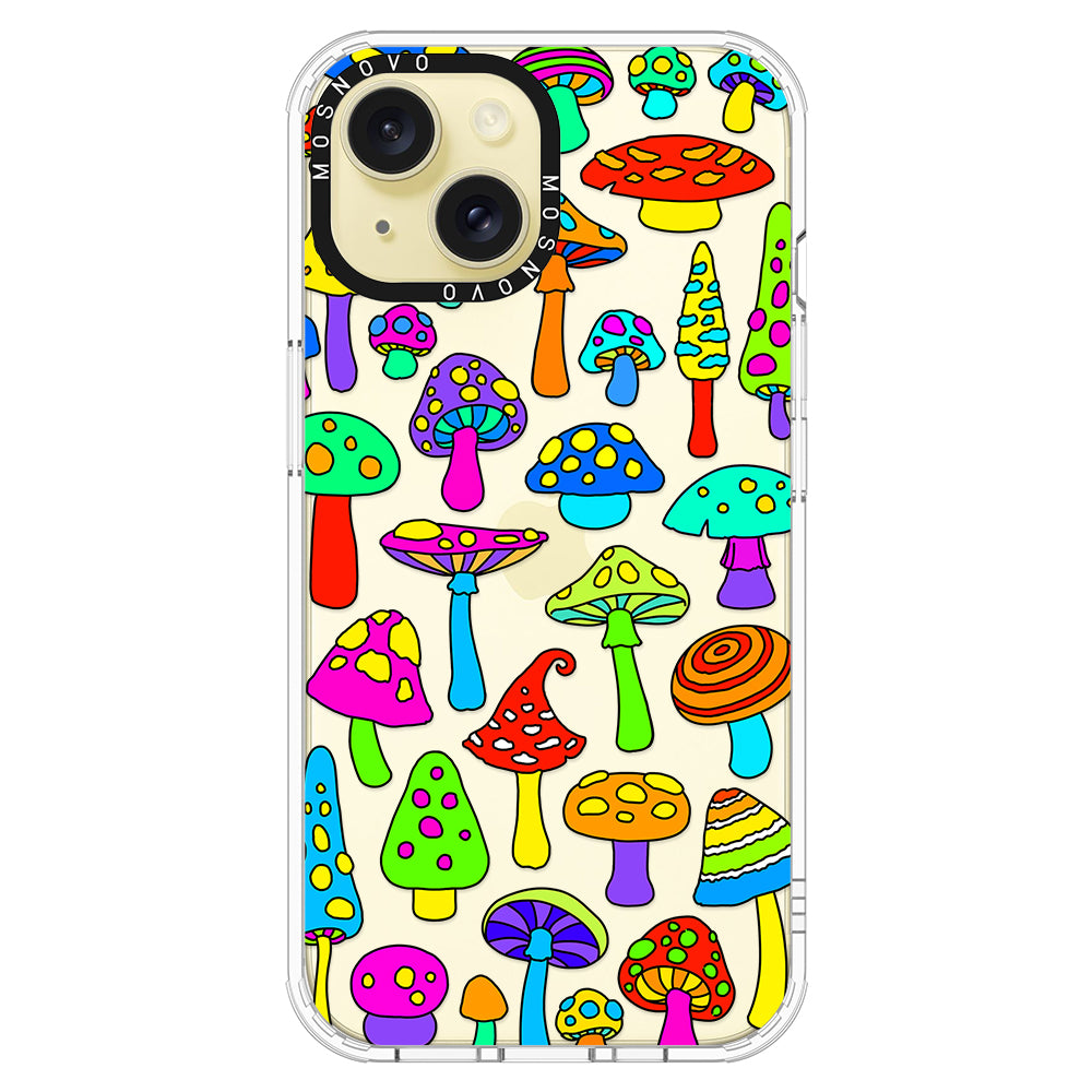 Wild Mushroom Phone Case - iPhone 15 Plus Case - MOSNOVO