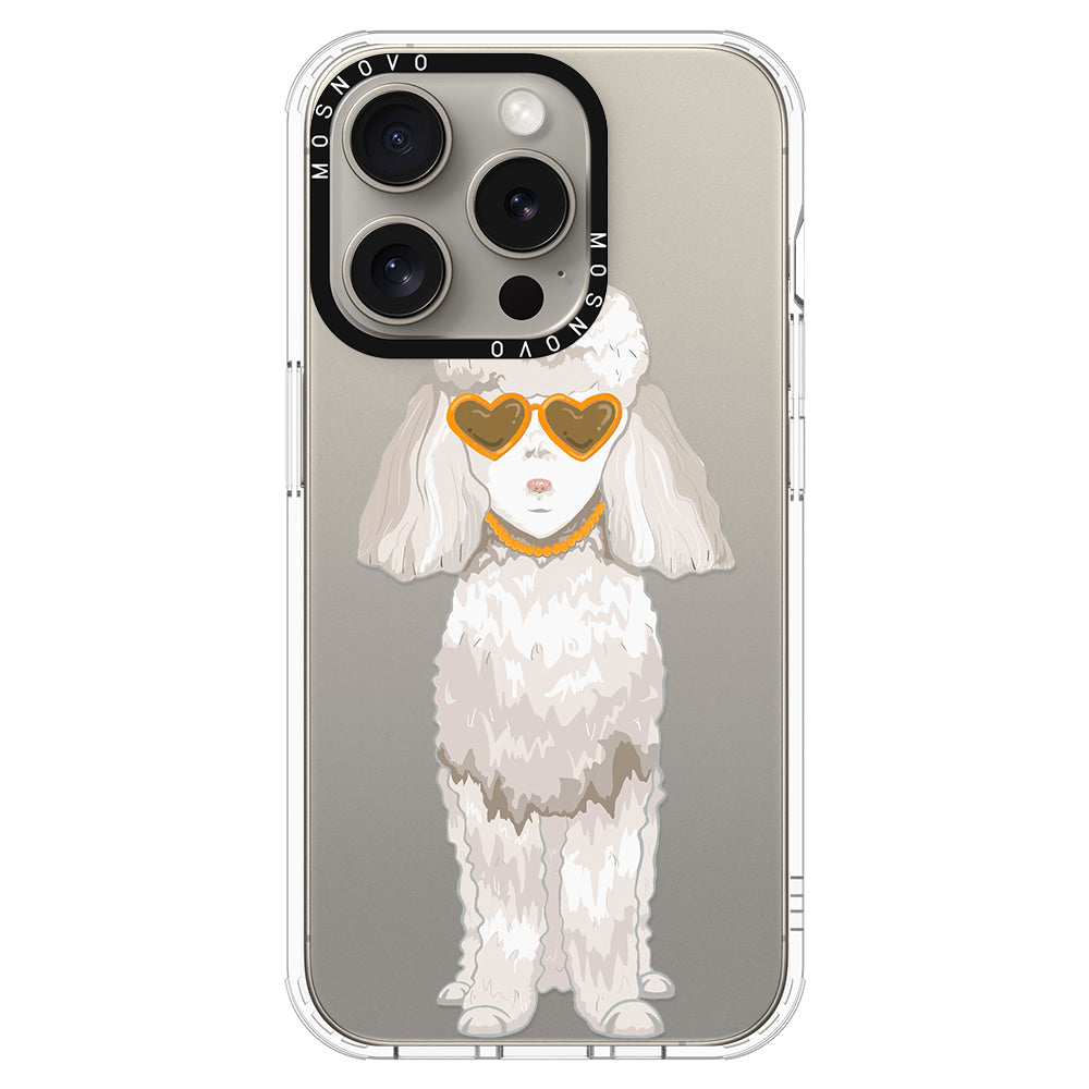 Poodle Phone Case - iPhone 15 Pro Case - MOSNOVO