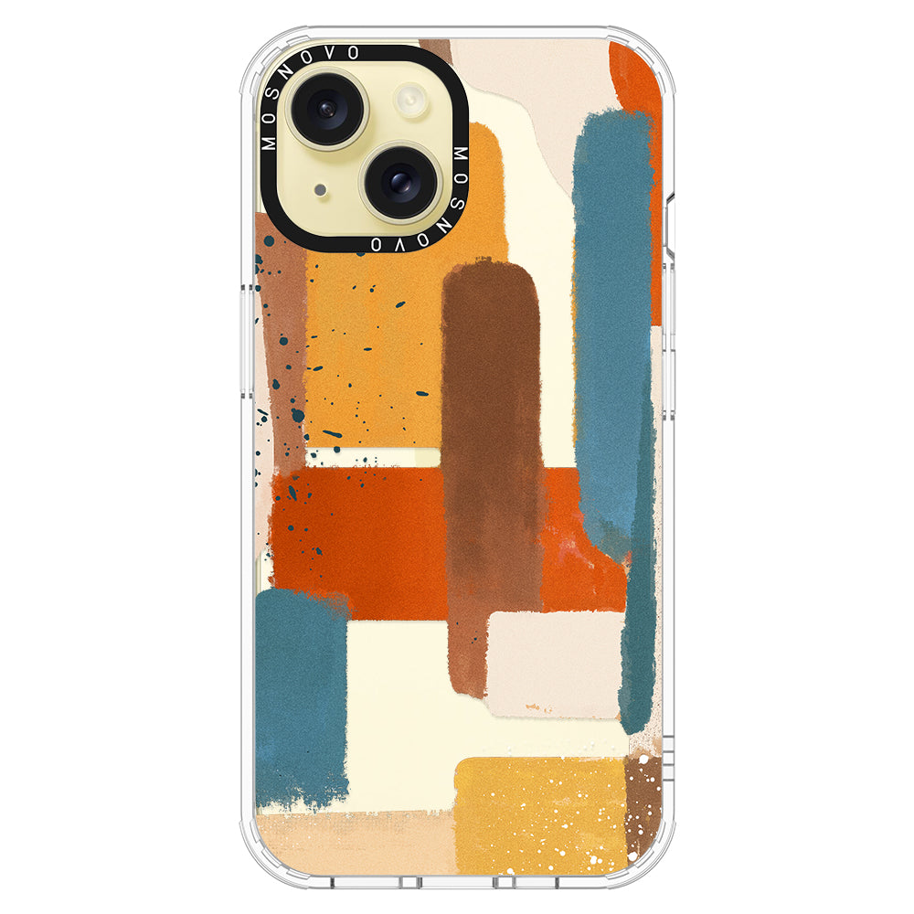 Modern Abstract Artwork Phone Case - iPhone 15 Case - MOSNOVO