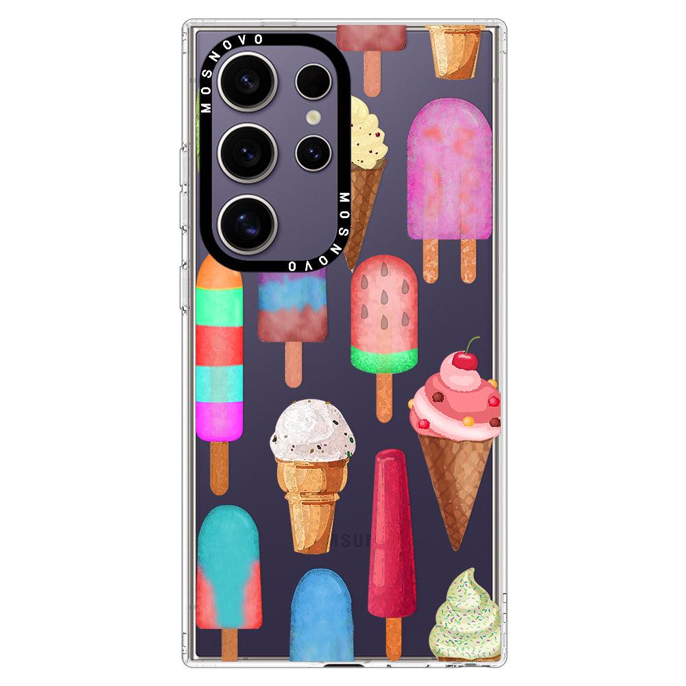 Ice Cream Phone Case - Samsung Galaxy S24 Ultra Case - MOSNOVO