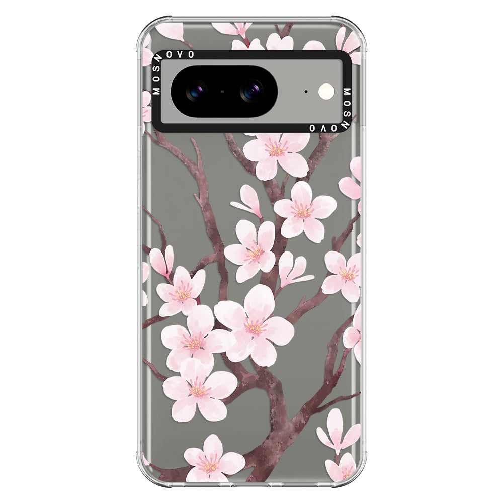 Cherry Blossom Flower Phone Case - Google Pixel 8 Case - MOSNOVO