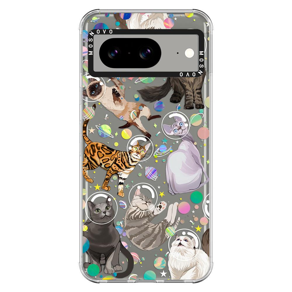 Space Cat Phone Case - Google Pixel 8 Case - MOSNOVO