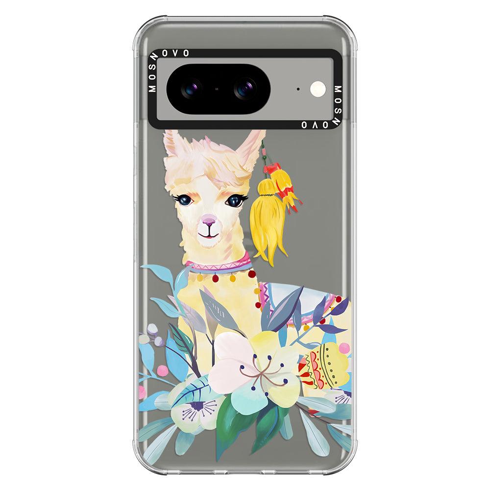 Boho Llama Phone Case - Google Pixel 8 Case - MOSNOVO