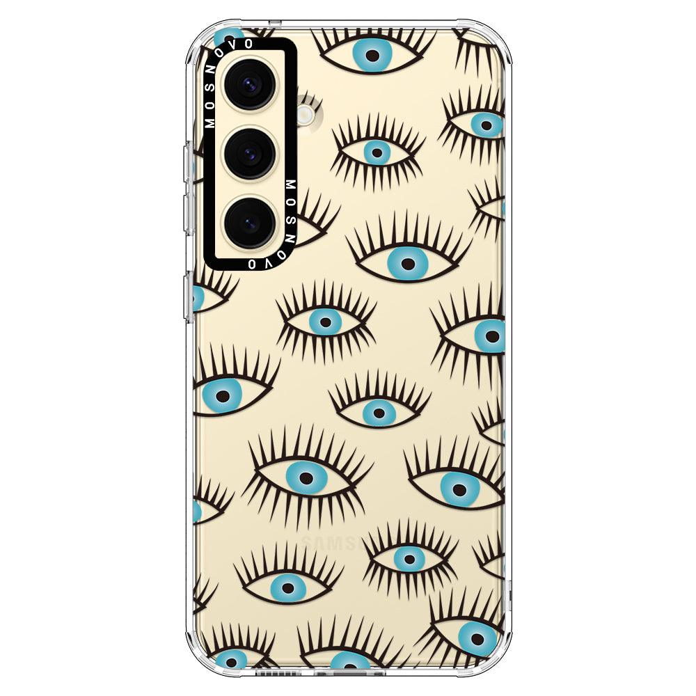 Evil Eye Phone Case - Samsung Galaxy S24 Case - MOSNOVO