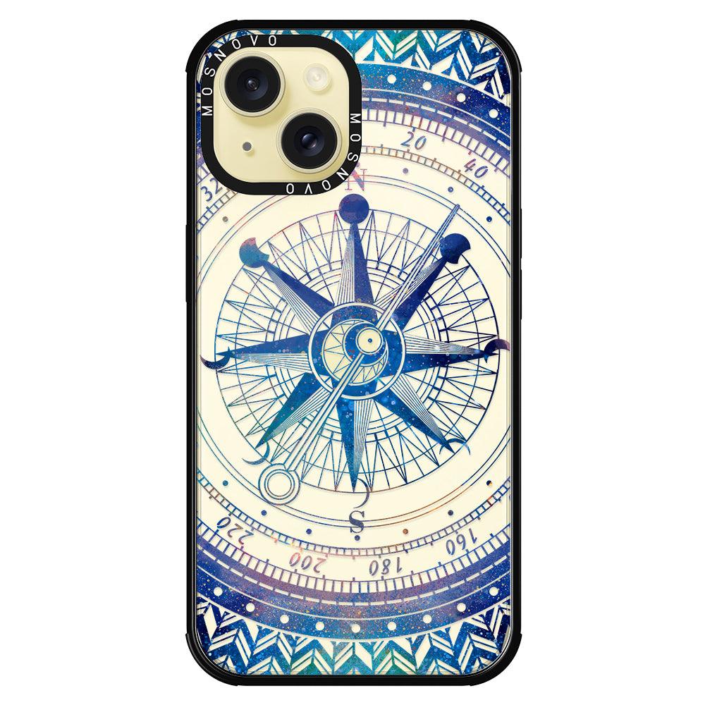 Galaxy Compass Phone Case - iPhone 15 Plus Case - MOSNOVO