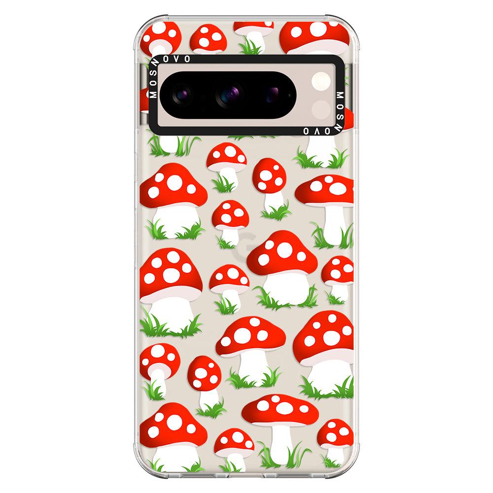 Cute Mushroom Phone Case - Google Pixel 8 Pro Case - MOSNOVO