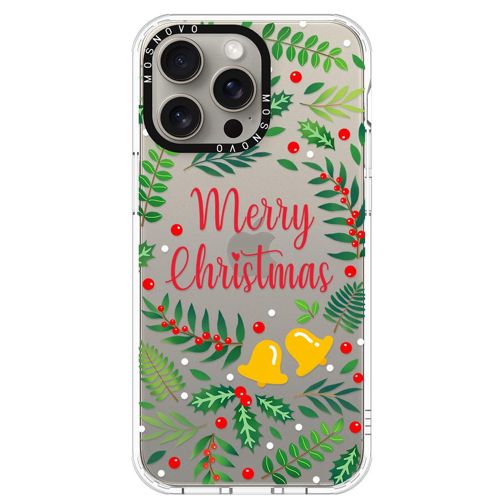 Merry Christmas Phone Case - iPhone 15 Pro Max Case - MOSNOVO