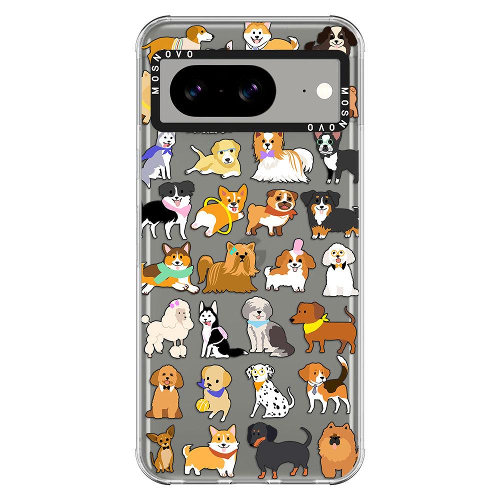 Cute Puppy Phone Case - Google Pixel 8 Case - MOSNOVO