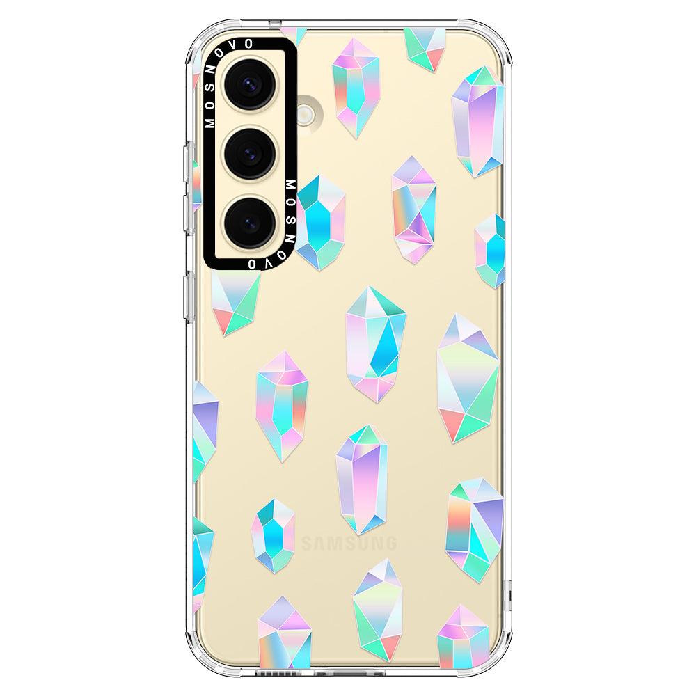 Crystal Gradient Diamond Phone Case - Samsung Galaxy S24 Case - MOSNOVO