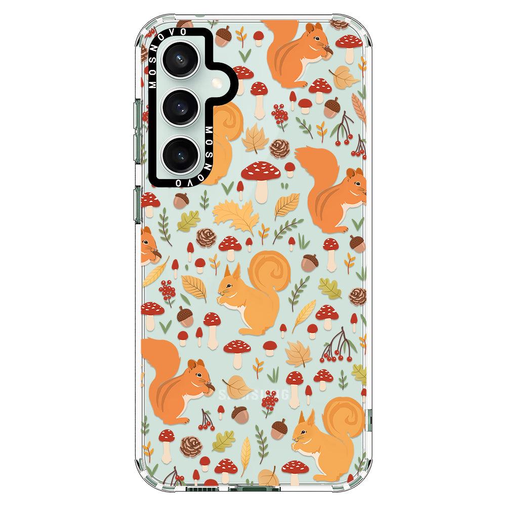 Autumn Squirrel Phone Case - Samsung Galaxy S23 FE Case