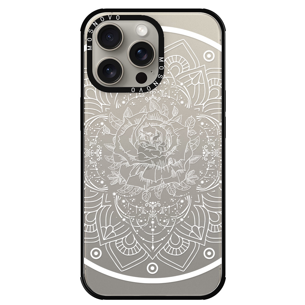 Rose Art Phone Case - iPhone 15 Pro Max Case - MOSNOVO