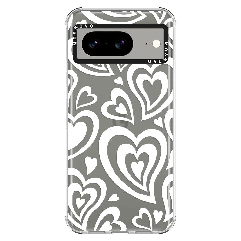 Twist Heart Phone Case - Google Pixel 8 Case - MOSNOVO