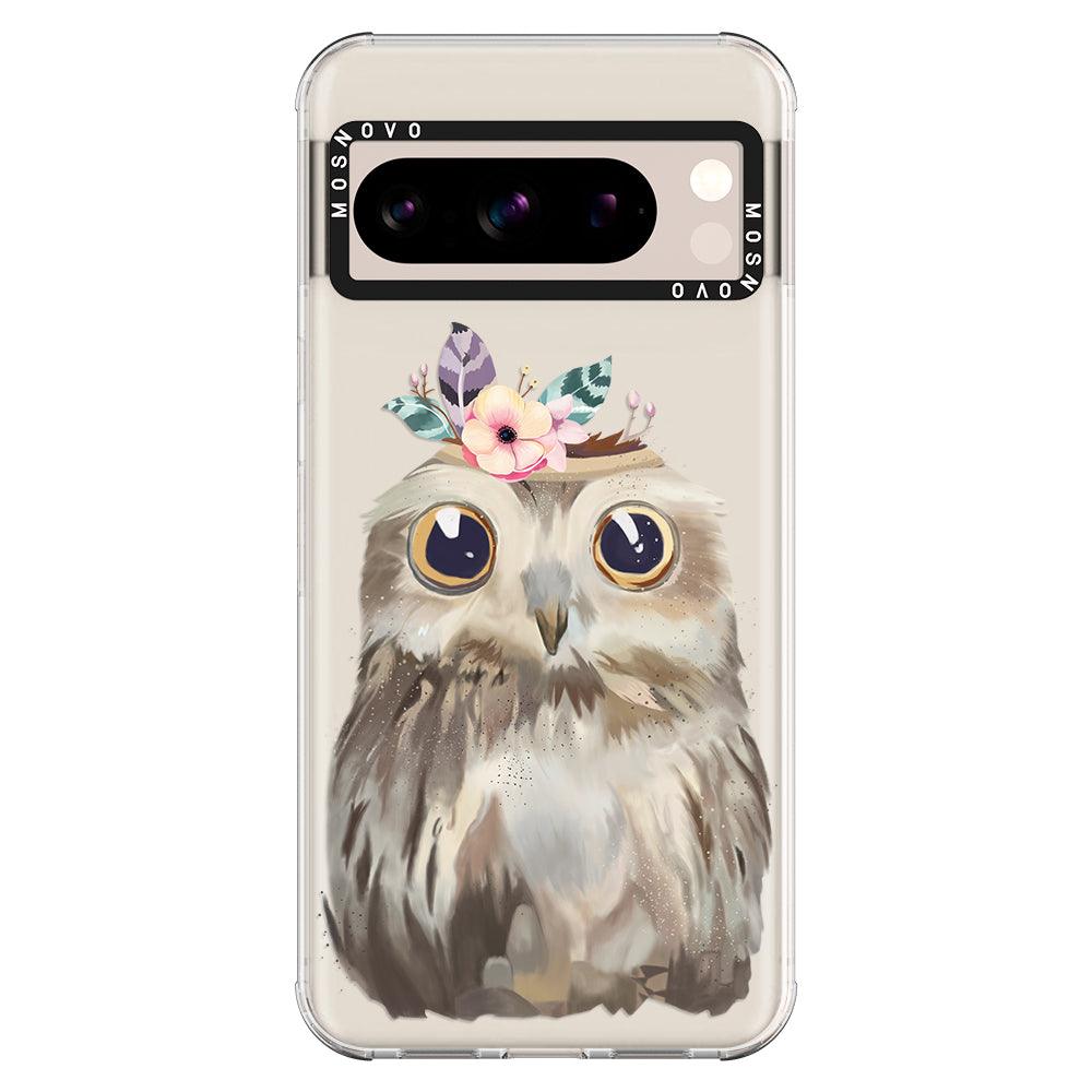 Cute Owl Phone Case - Google Pixel 8 Pro Case - MOSNOVO