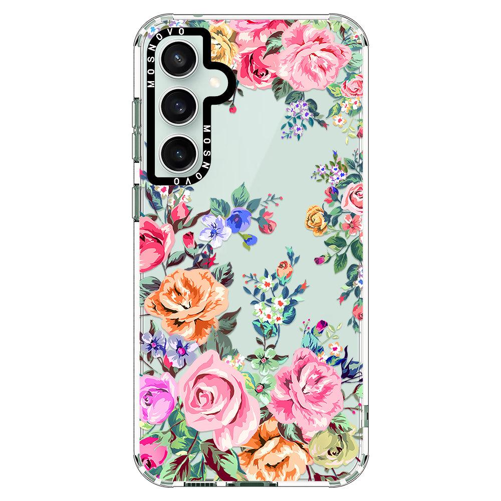 Flower Garden Phone Case - Samsung Galaxy S23 FE Case