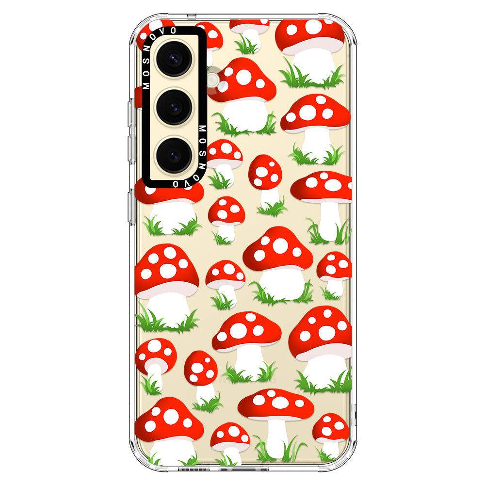 Cute Mushroom Phone Case - Samsung Galaxy S24 Plus Case - MOSNOVO