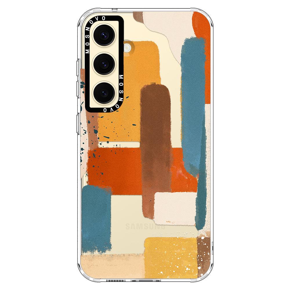 Brush Art Phone Case - Samsung Galaxy S24 Plus Case - MOSNOVO