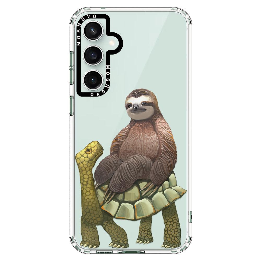 Sloth Turtle Phone Case - Samsung Galaxy S23 FE Case