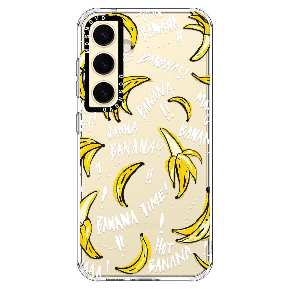 Banana Banana Phone Case - Samsung Galaxy S24 Plus Case - MOSNOVO