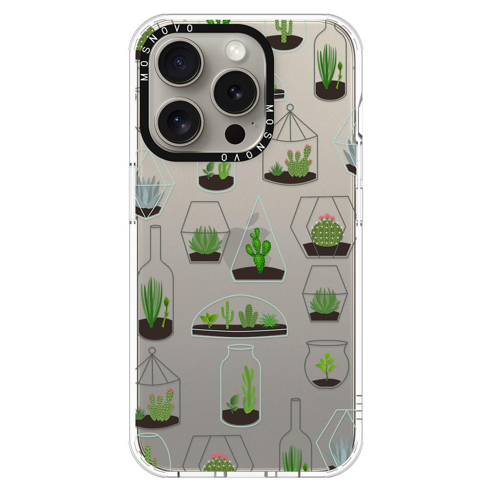 Cactus Plant Phone Case - iPhone 15 Pro Case - MOSNOVO