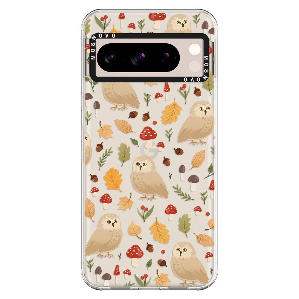 Autumn Owl Phone Case - Google Pixel 8 Pro Case - MOSNOVO