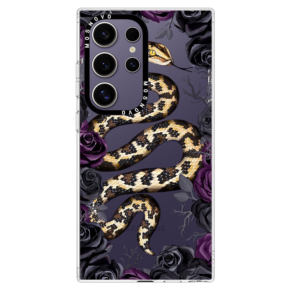 Secret Snake Garden Phone Case - Samsung Galaxy S24 Ultra Case - MOSNOVO