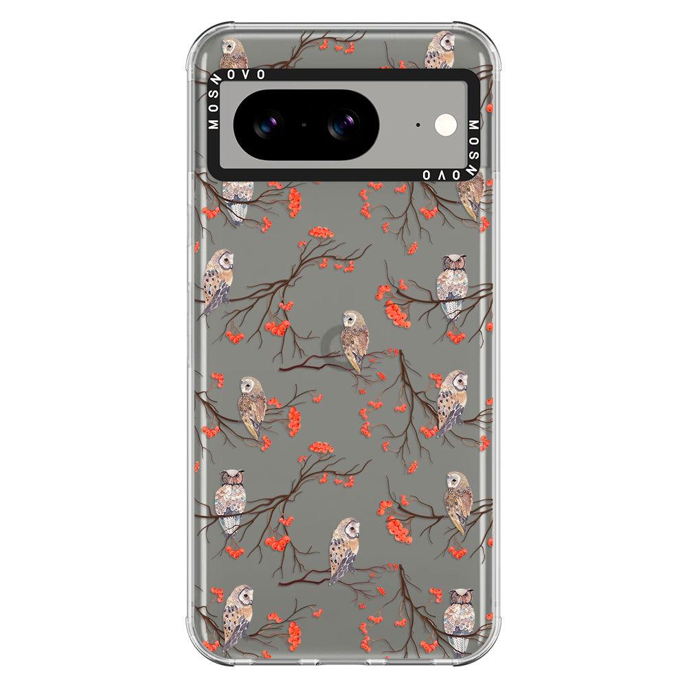 Owl Phone Case - Google Pixel 8 Case - MOSNOVO