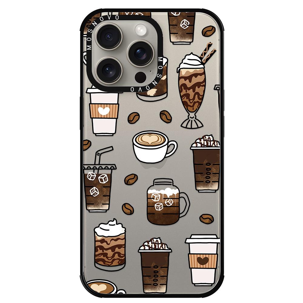 Coffee Phone Case - iPhone 15 Pro Max Case - MOSNOVO