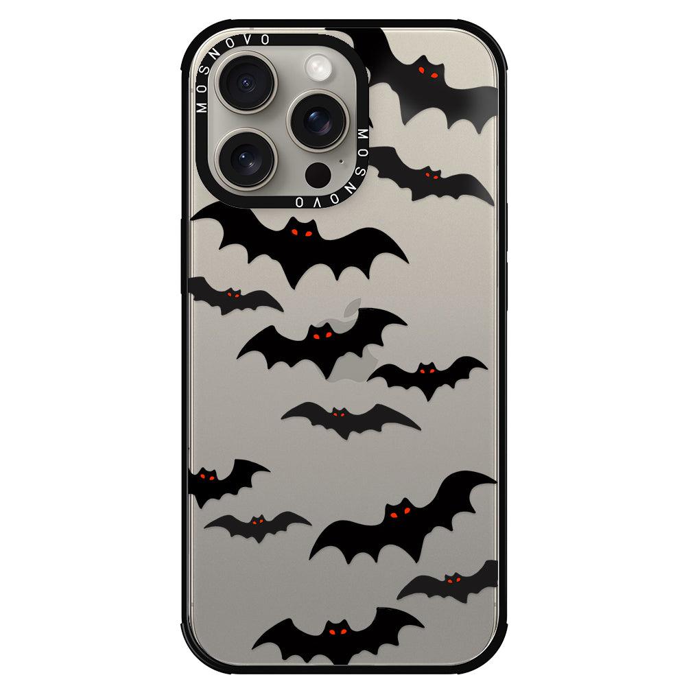 Evil Bat Phone Case - iPhone 15 Pro Max Case - MOSNOVO