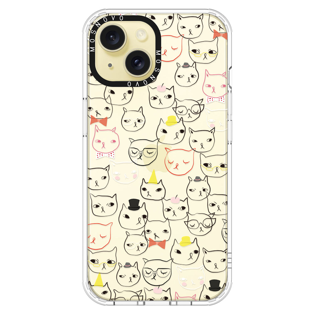 Grumpy Cat Phone Case - iPhone 15 Plus Case - MOSNOVO