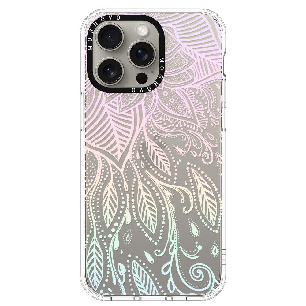 Dreamy Henna Phone Case - iPhone 15 Pro Max Case - MOSNOVO