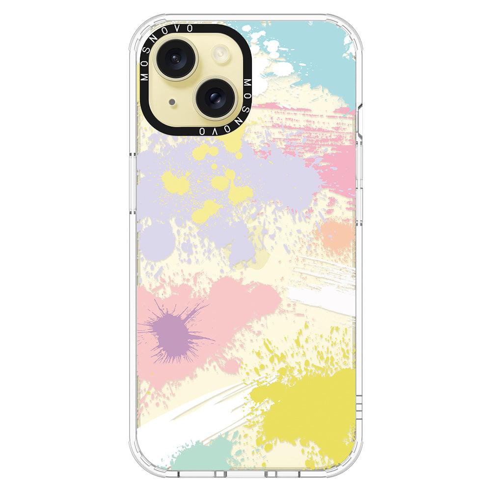 Splash Paint Phone Case - iPhone 15 Plus Case - MOSNOVO