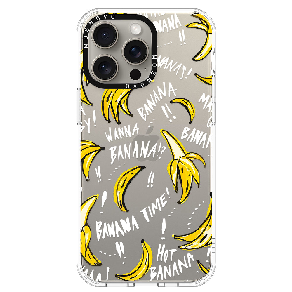 Banana Banana Phone Case - iPhone 15 Pro Max Case - MOSNOVO