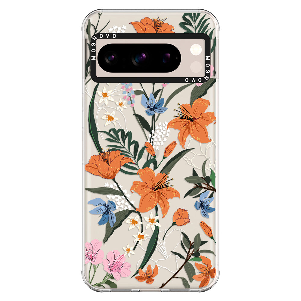 Lily Garden Phone Case - Google Pixel 8 Pro Case - MOSNOVO