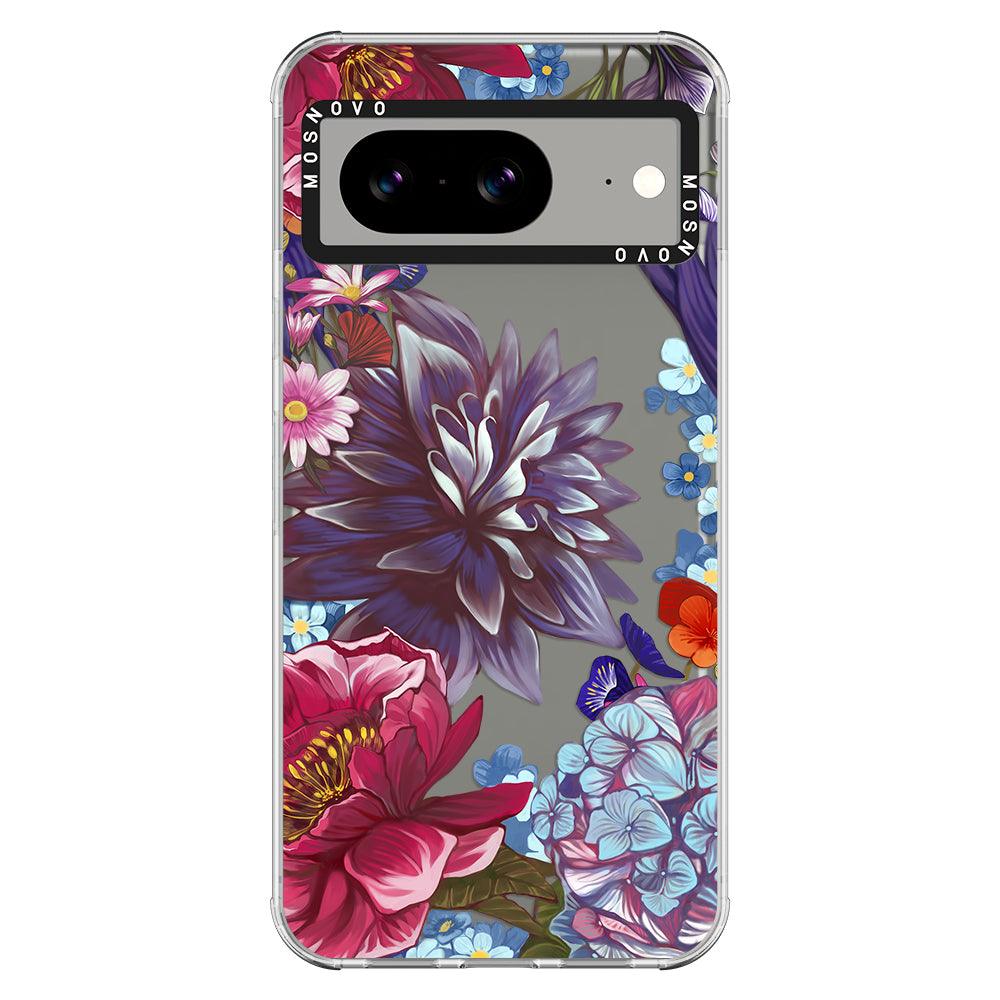 Blue Lilacs Phone Case - Google Pixel 8 Case - MOSNOVO