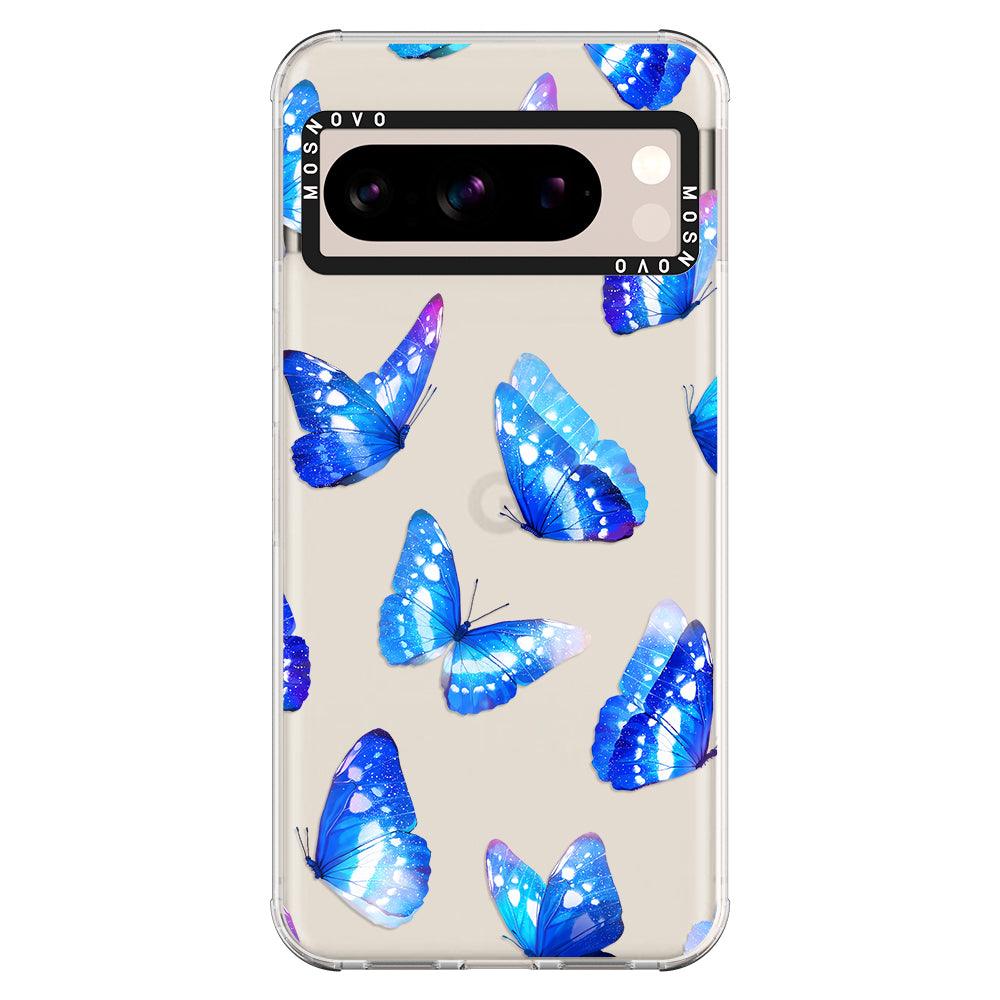 Stunning Blue Butterflies Phone Case - Google Pixel 8 Pro Case - MOSNOVO