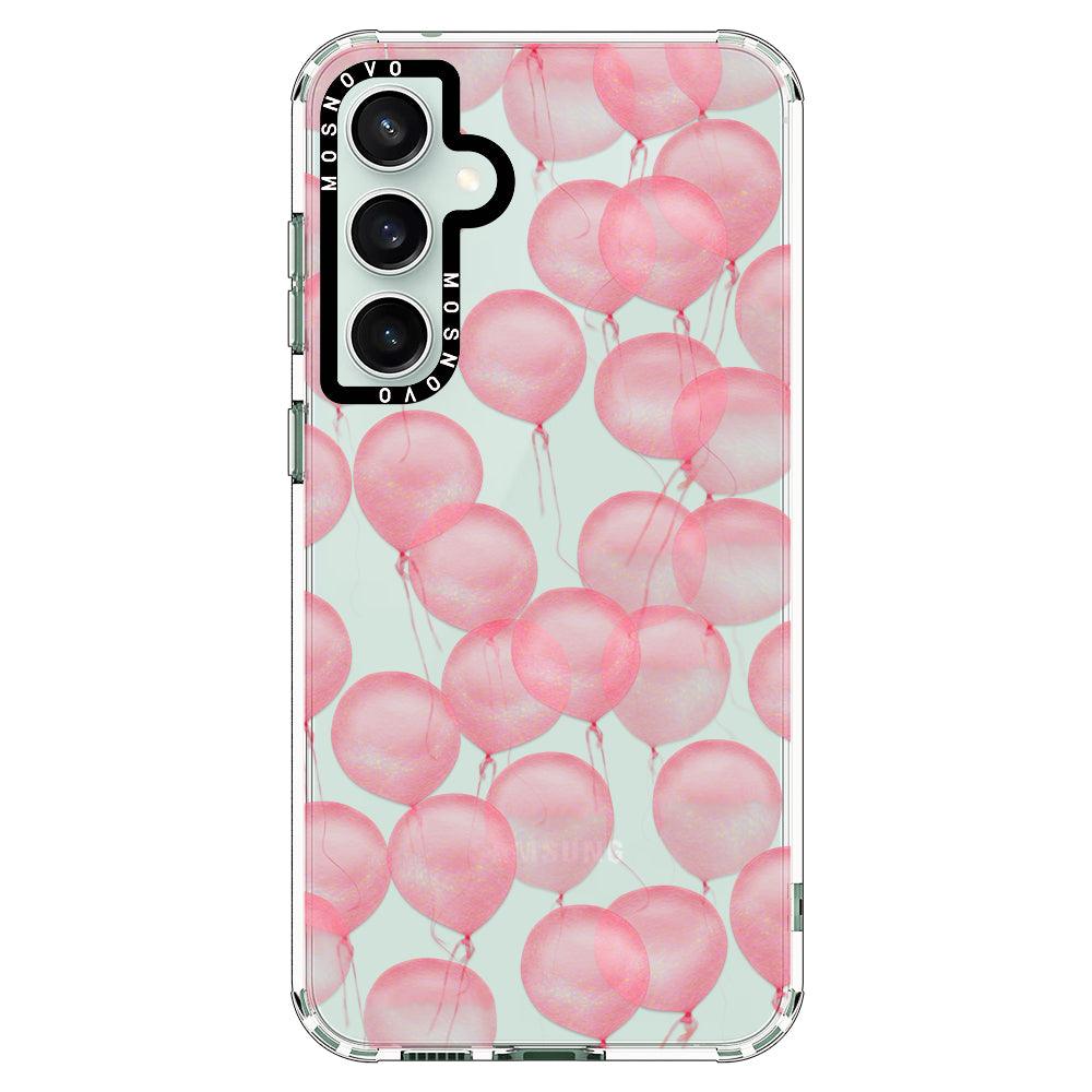 Pink Ballons Phone Case - Samsung Galaxy S23 FE Case