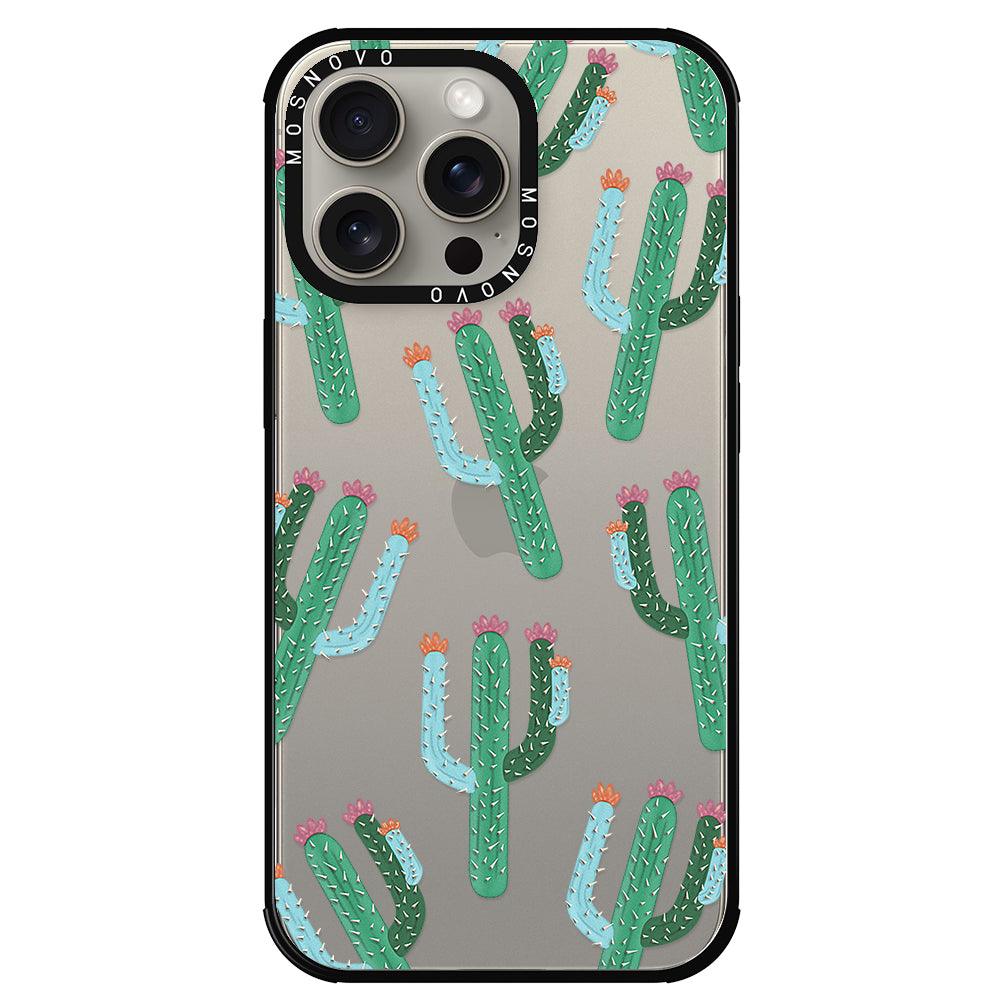 Cactus Phone Case - iPhone 15 Pro Max Case - MOSNOVO