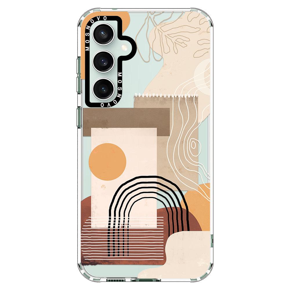 Minimalist Abstract Art Phone Case - Samsung Galaxy S23 FE Case