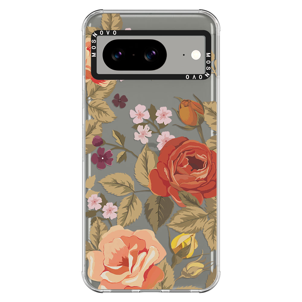 Vintage Roses Phone Case - Google Pixel 8 Case - MOSNOVO