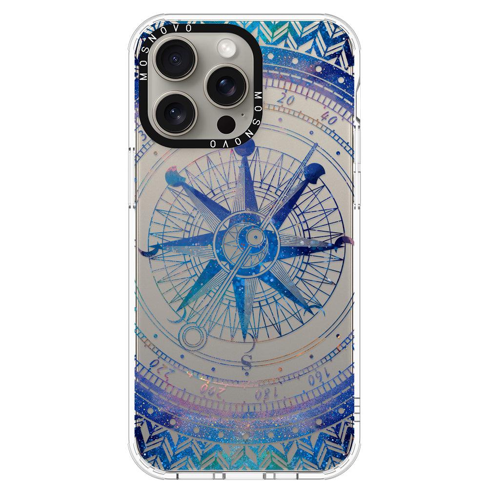 Galaxy Compass Phone Case - iPhone 15 Pro Max Case - MOSNOVO