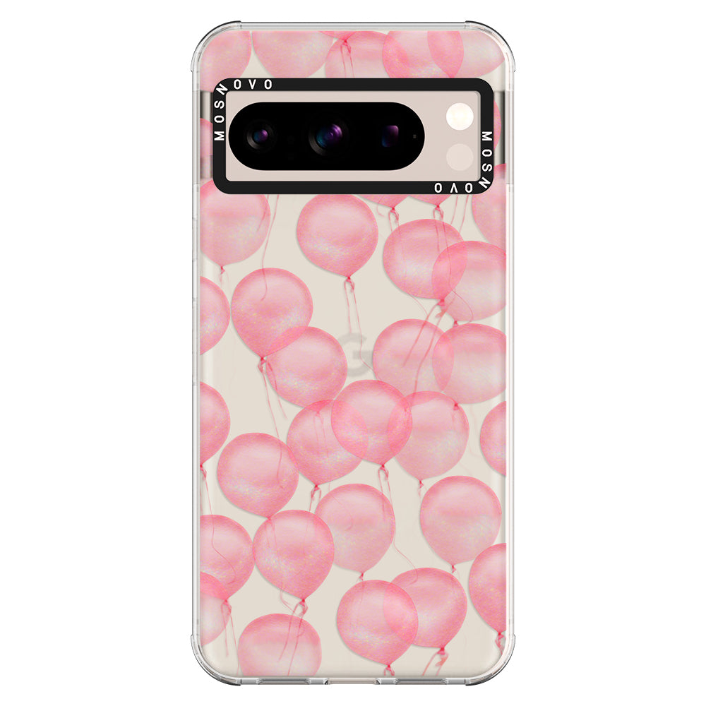 Pink Ballons Phone Case - Google Pixel 8 Pro Case - MOSNOVO