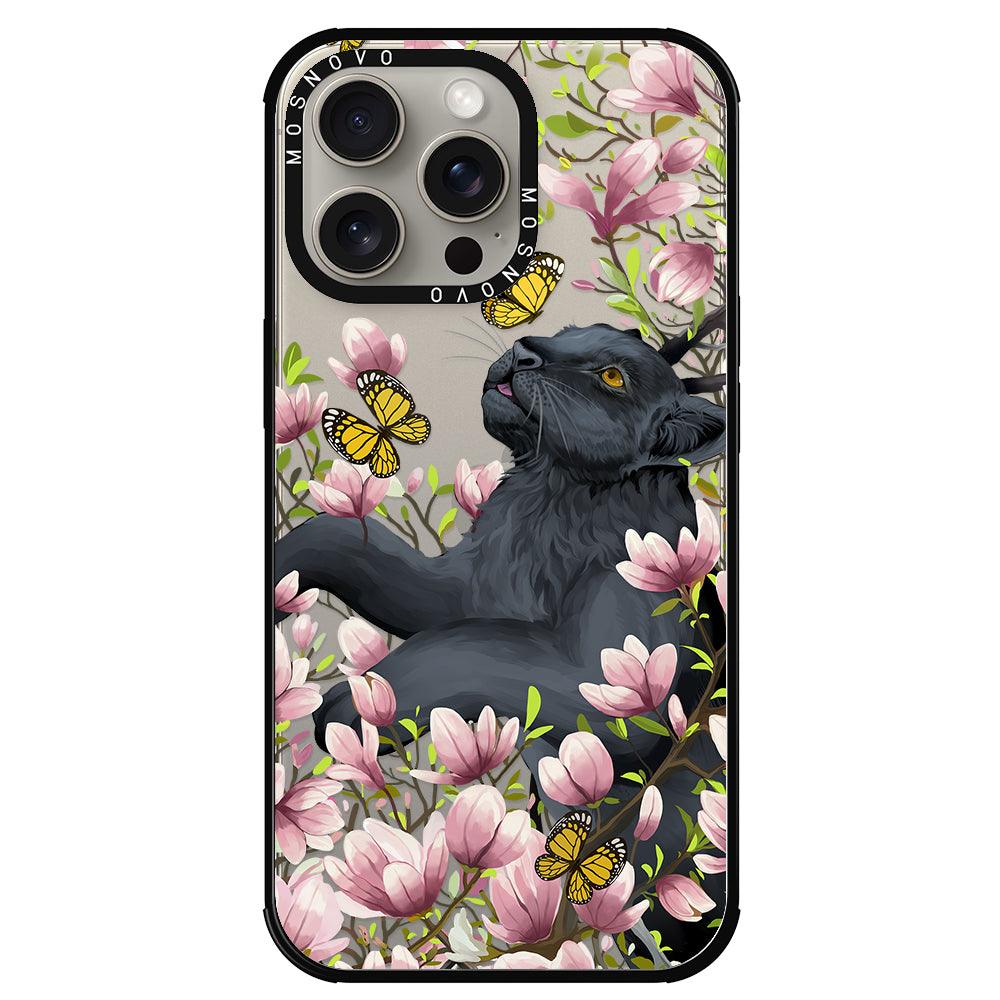 Black Panther Phone Case - iPhone 15 Pro Max Case - MOSNOVO