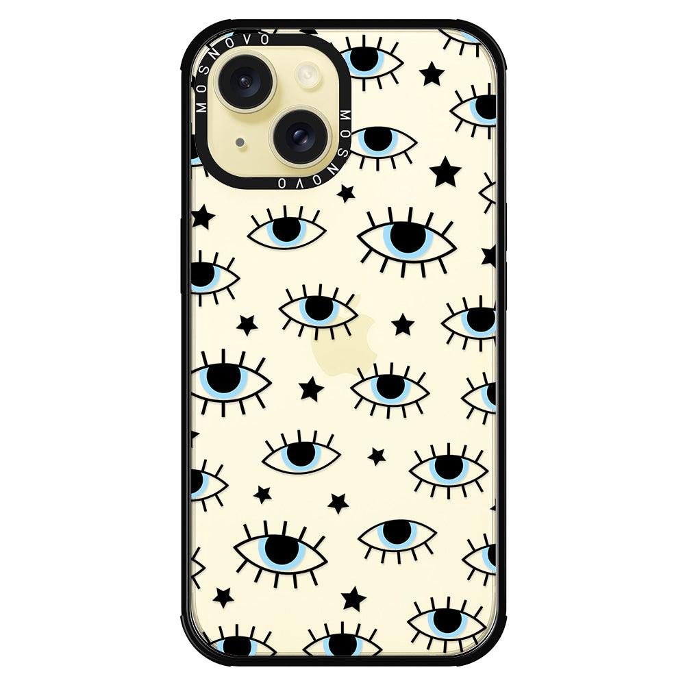 Hippie Eye Phone Case - iPhone 15 Plus Case - MOSNOVO