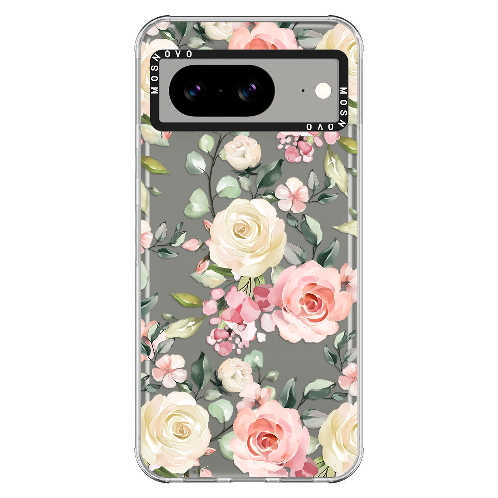 Watercolor Flower Floral Phone Case - Google Pixel 8 Case - MOSNOVO