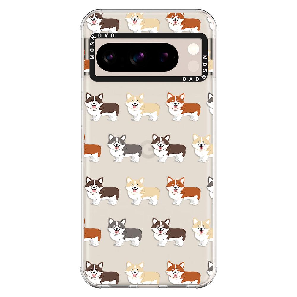 Cute Corgi Phone Case - Google Pixel 8 Pro Case - MOSNOVO