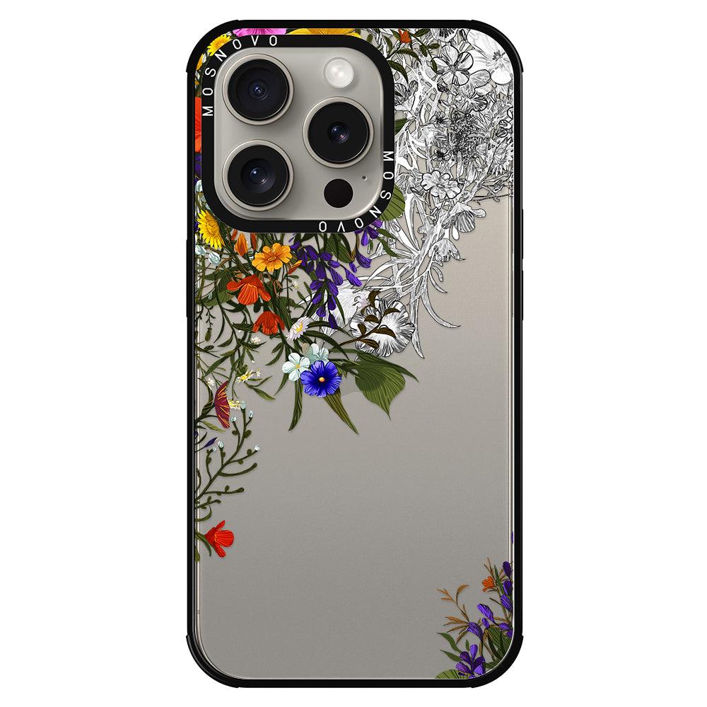 Beautiful Bloom Phone Case - iPhone 15 Pro Case - MOSNOVO