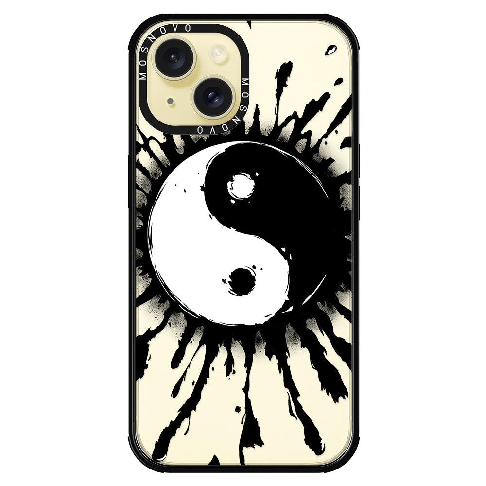 Ying Yang Phone Case - iPhone 15 Plus Case - MOSNOVO