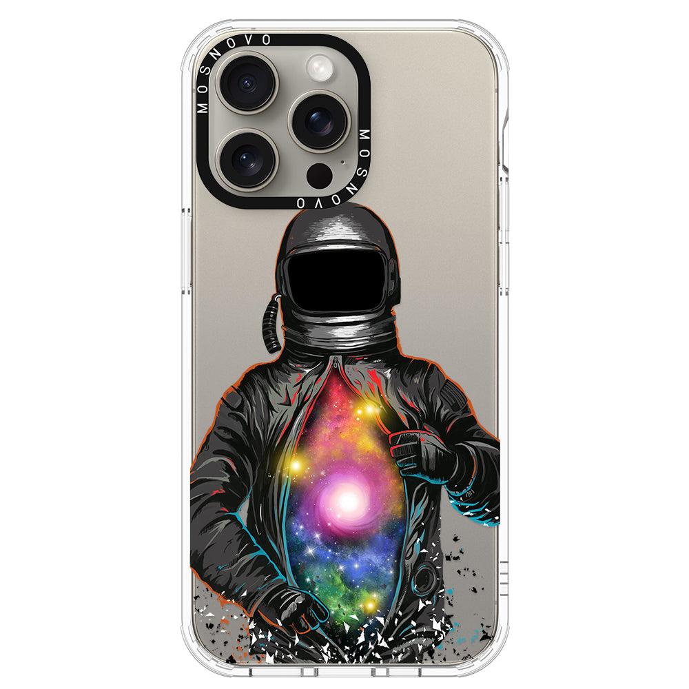 Mystery Astronaut Phone Case - iPhone 15 Pro Max Case - MOSNOVO