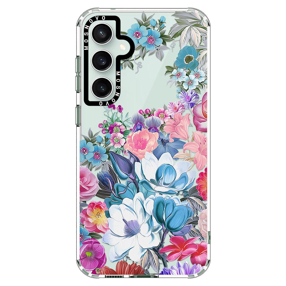 Magnolia Flower Phone Case - Samsung Galaxy S23 FE Case